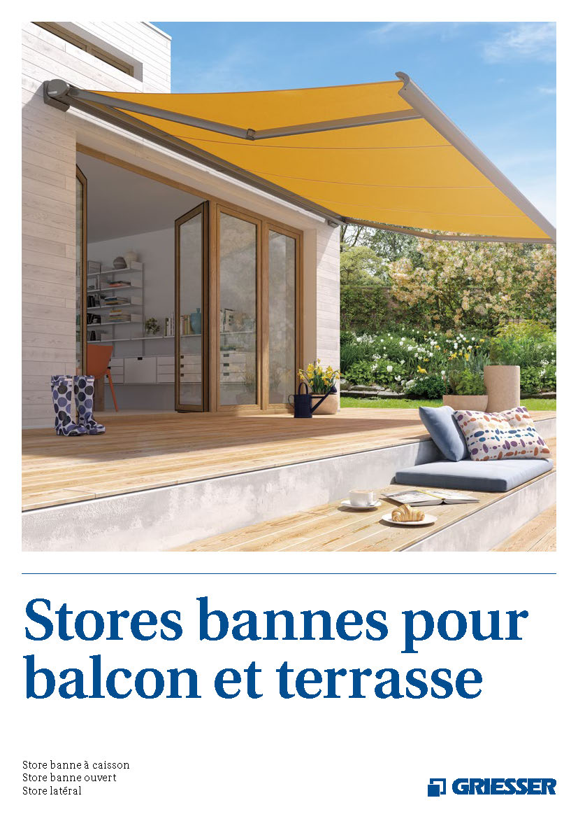 Stores Pour Terrasses Et Balcons Produits Griesser Suisse