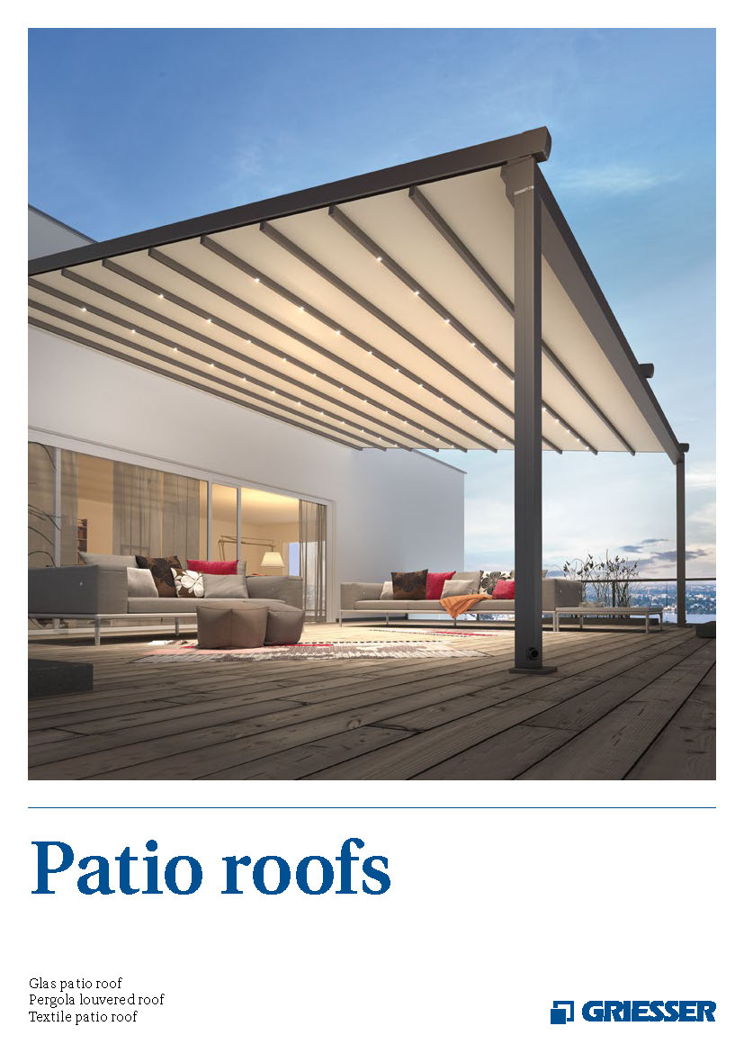 Patio Roofs Products Griesser Switzerland